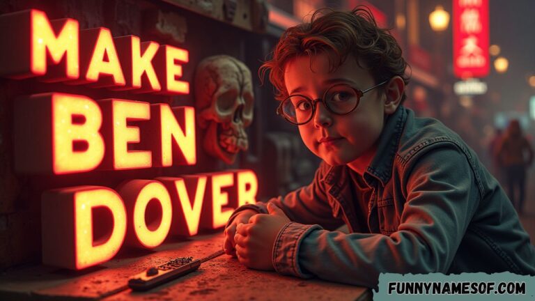 Funny Names Like Ben Dover