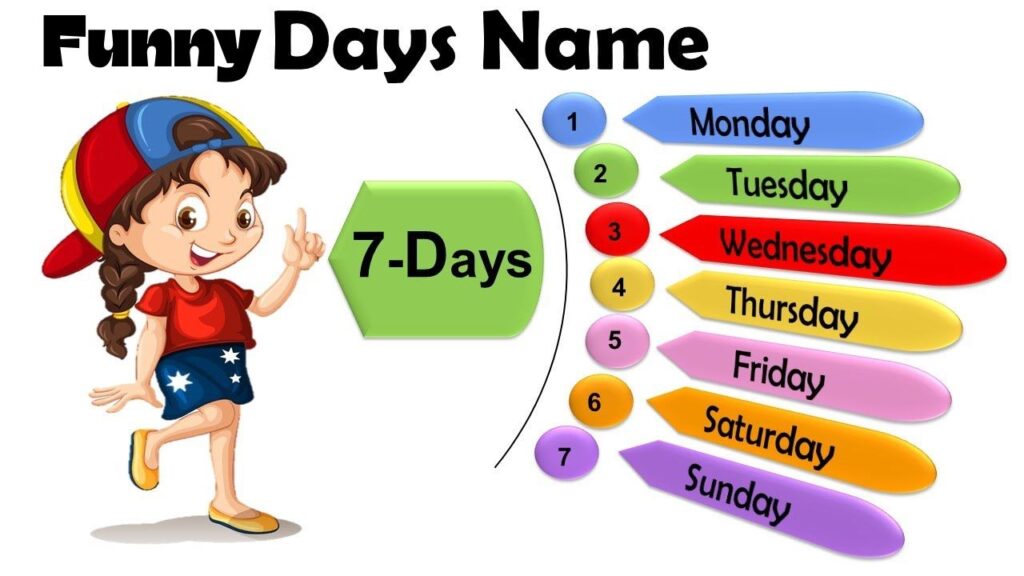 Funny Names for the Days of the Week