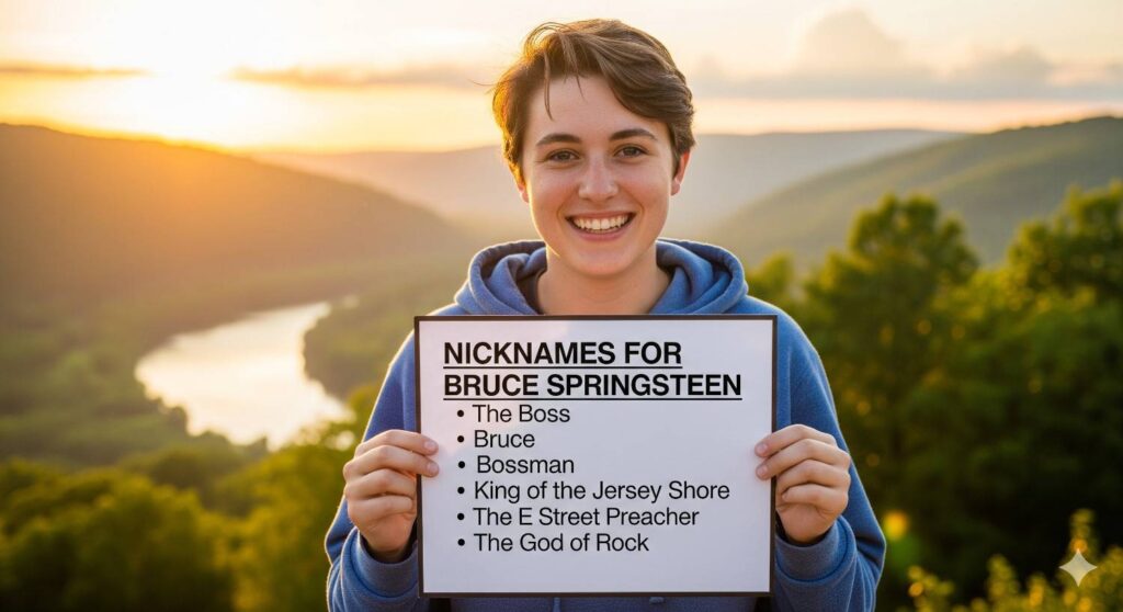 Nicknames for Bruce Springsteen