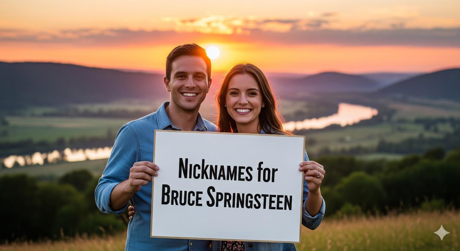 Nicknames for Bruce Springsteen