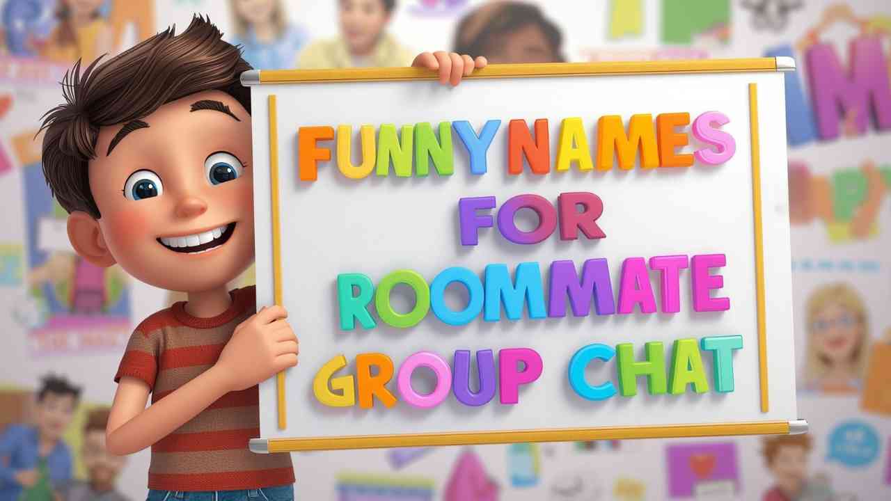 funny names for roommate group chat