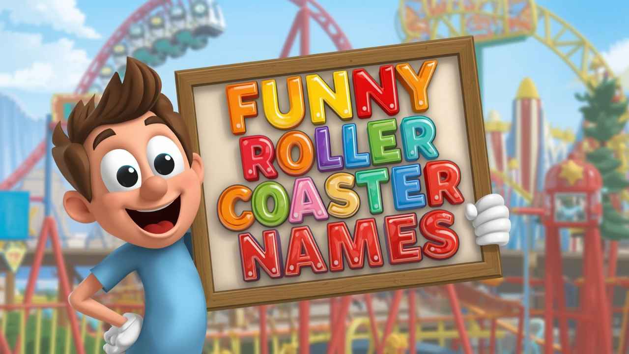 funny roller coaster names